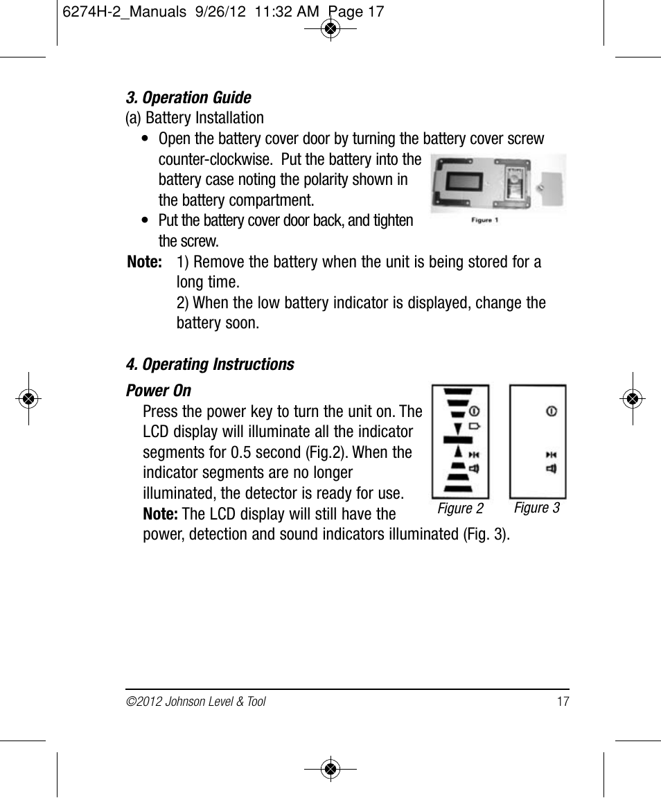 Johnson Level & Tool Mfg. 40-6584 User Manual | Page 17 / 28