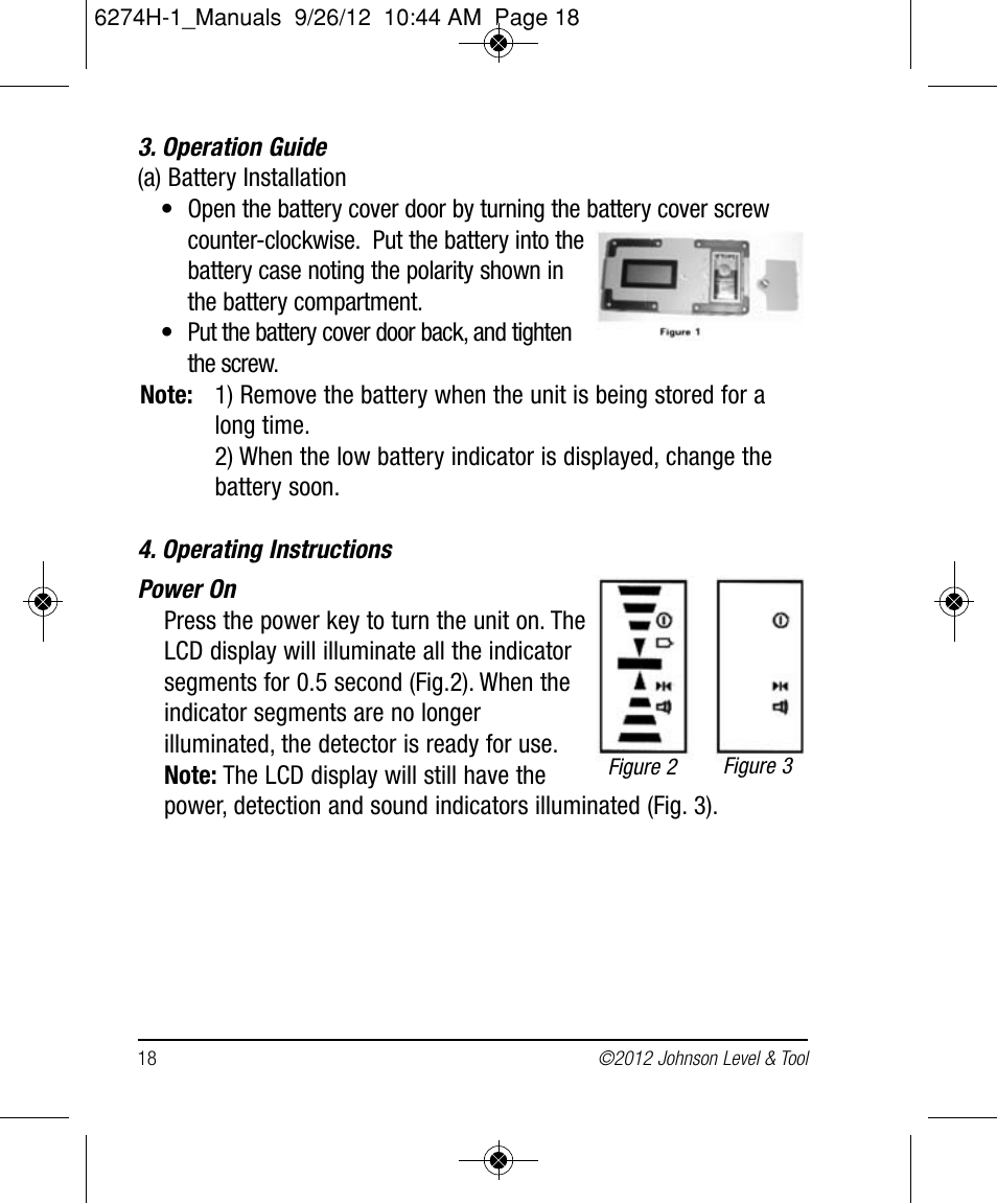 Johnson Level & Tool Mfg. 40-6582 User Manual | Page 18 / 30