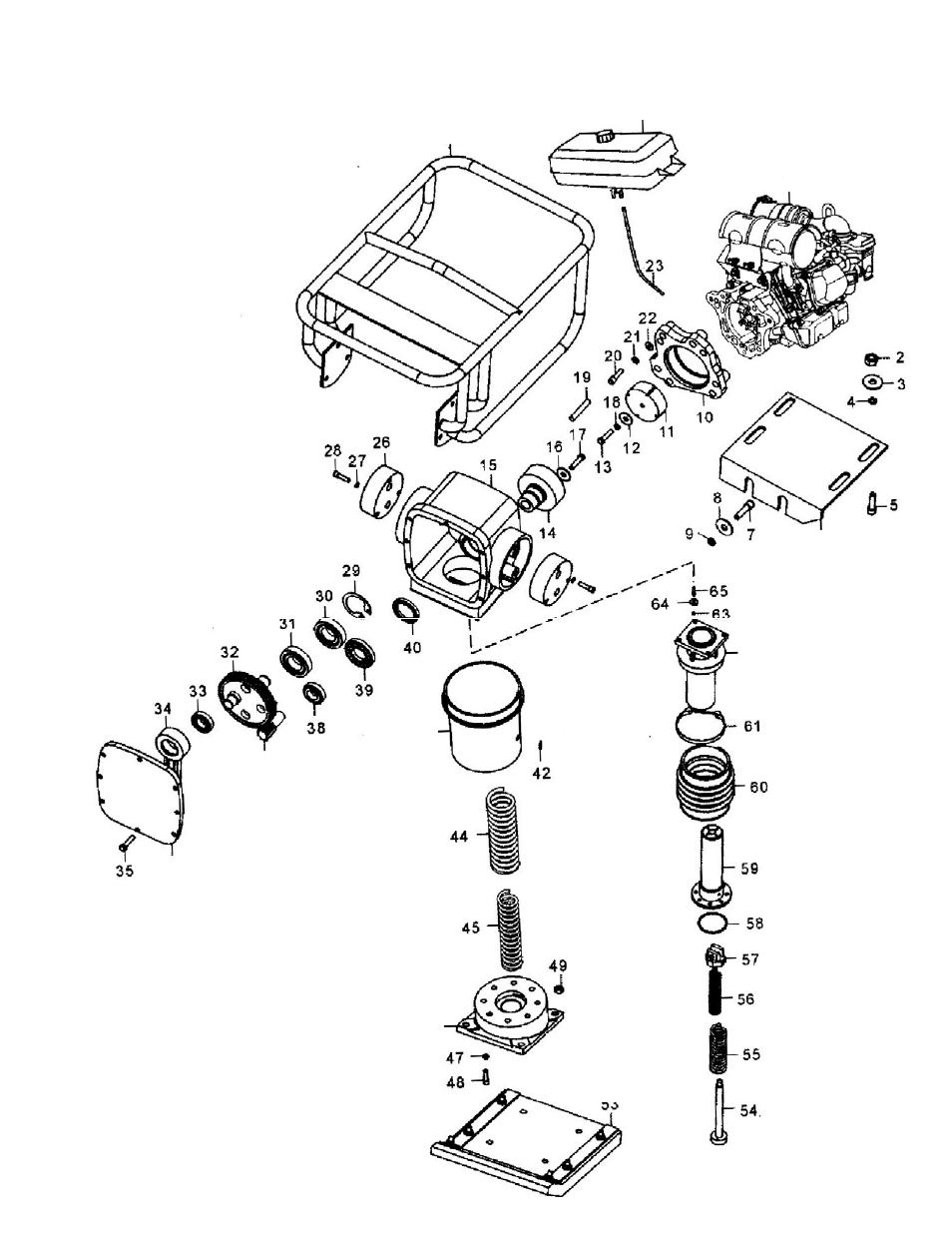 N-52, 8 parts list, So -s1 | Kushlan Products KRM160 User Manual | Page 15 / 16