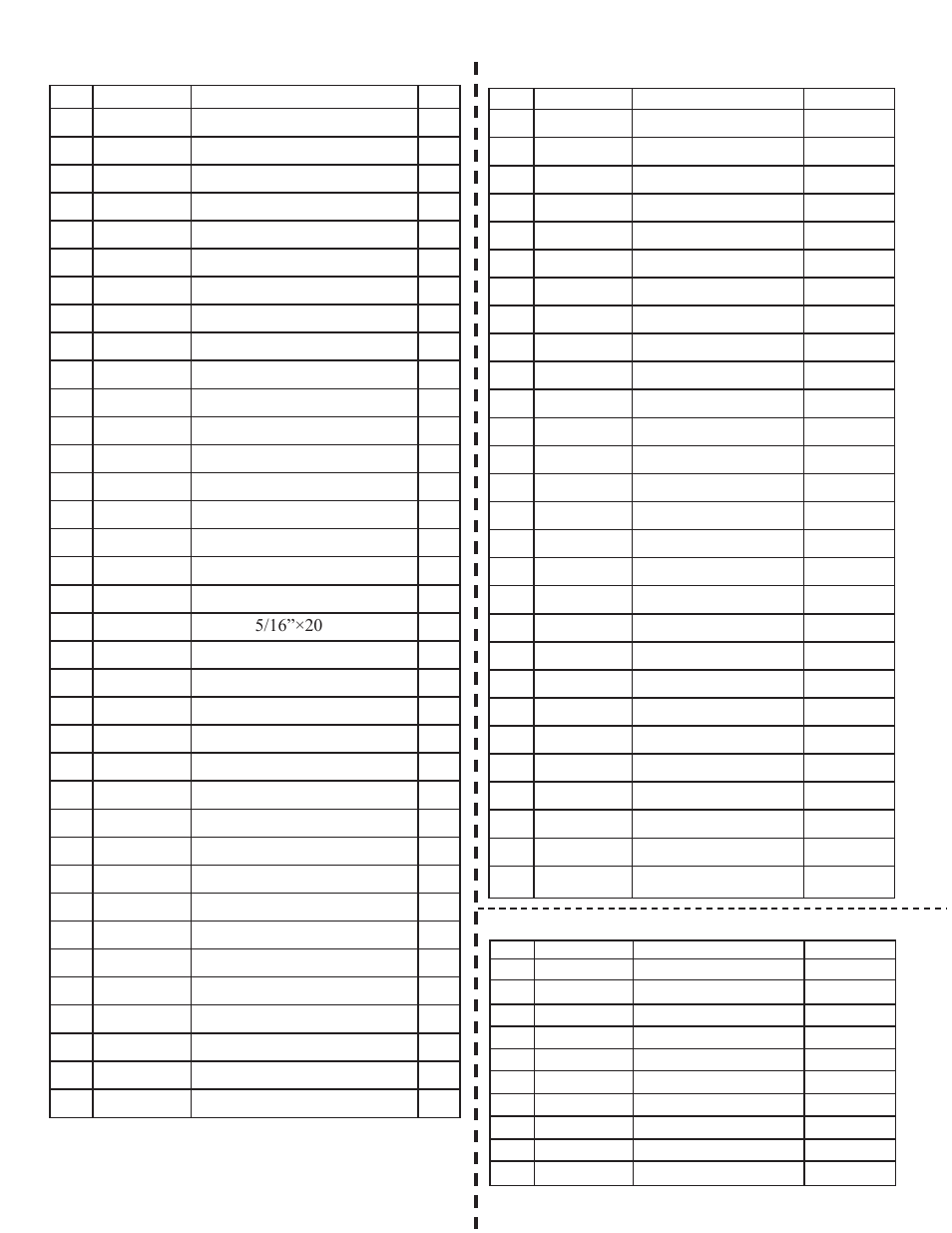 Kpt 36 power trowel part list handle part list, Deadman switch part list | Kushlan Products KPT 36/48 User Manual | Page 10 / 17