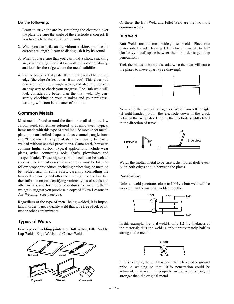 Lincoln Electric IM348 AC-225-GLM User Manual | Page 12 / 28