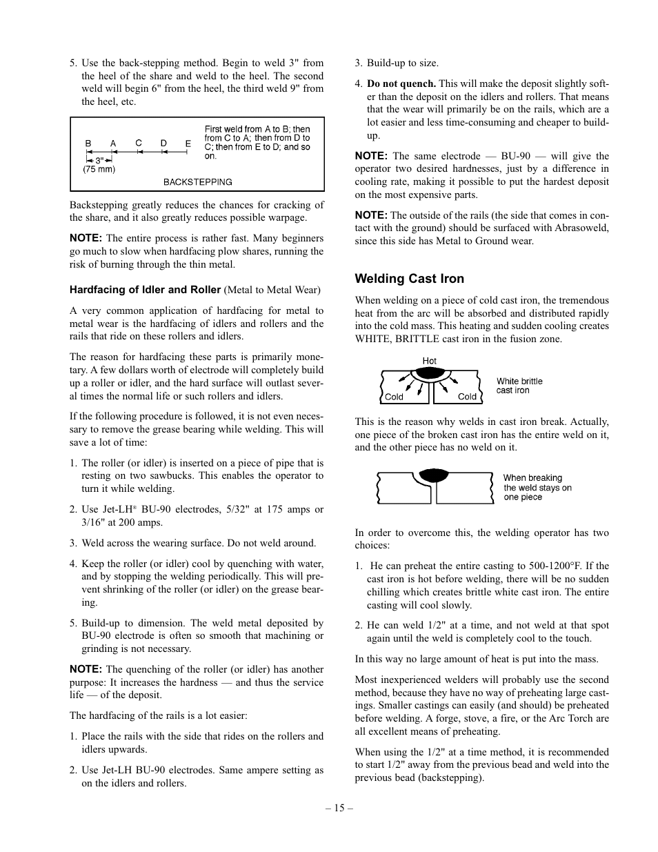 Lincoln Electric IM348 AC-225-GLM User Manual | Page 15 / 28