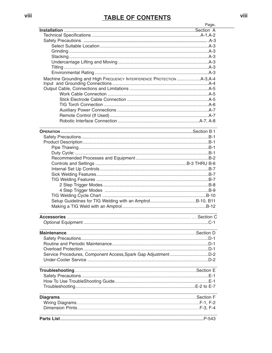 Lincoln Electric IM908 PRECISION TIG 275 User Manual | Page 9 / 46