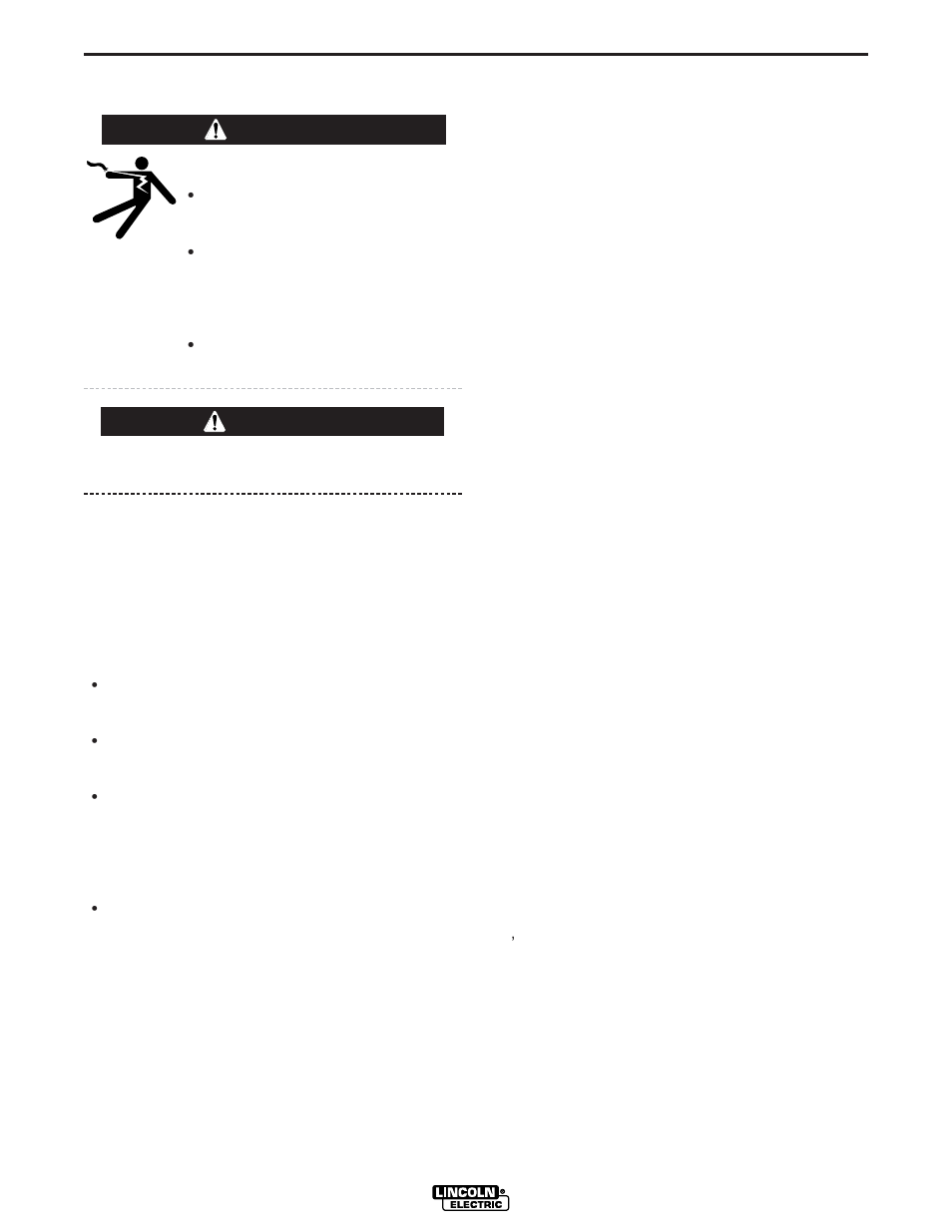 Maintenance, Warning | Lincoln Electric IM703 PRECISION TIG 375 User Manual | Page 29 / 46