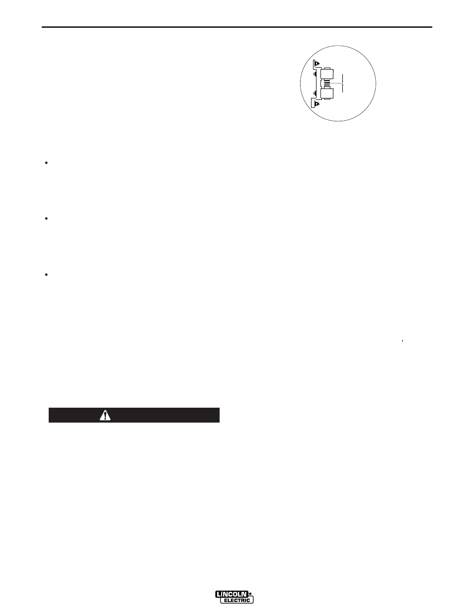 Maintenance, Warning | Lincoln Electric IM703 PRECISION TIG 375 User Manual | Page 30 / 46