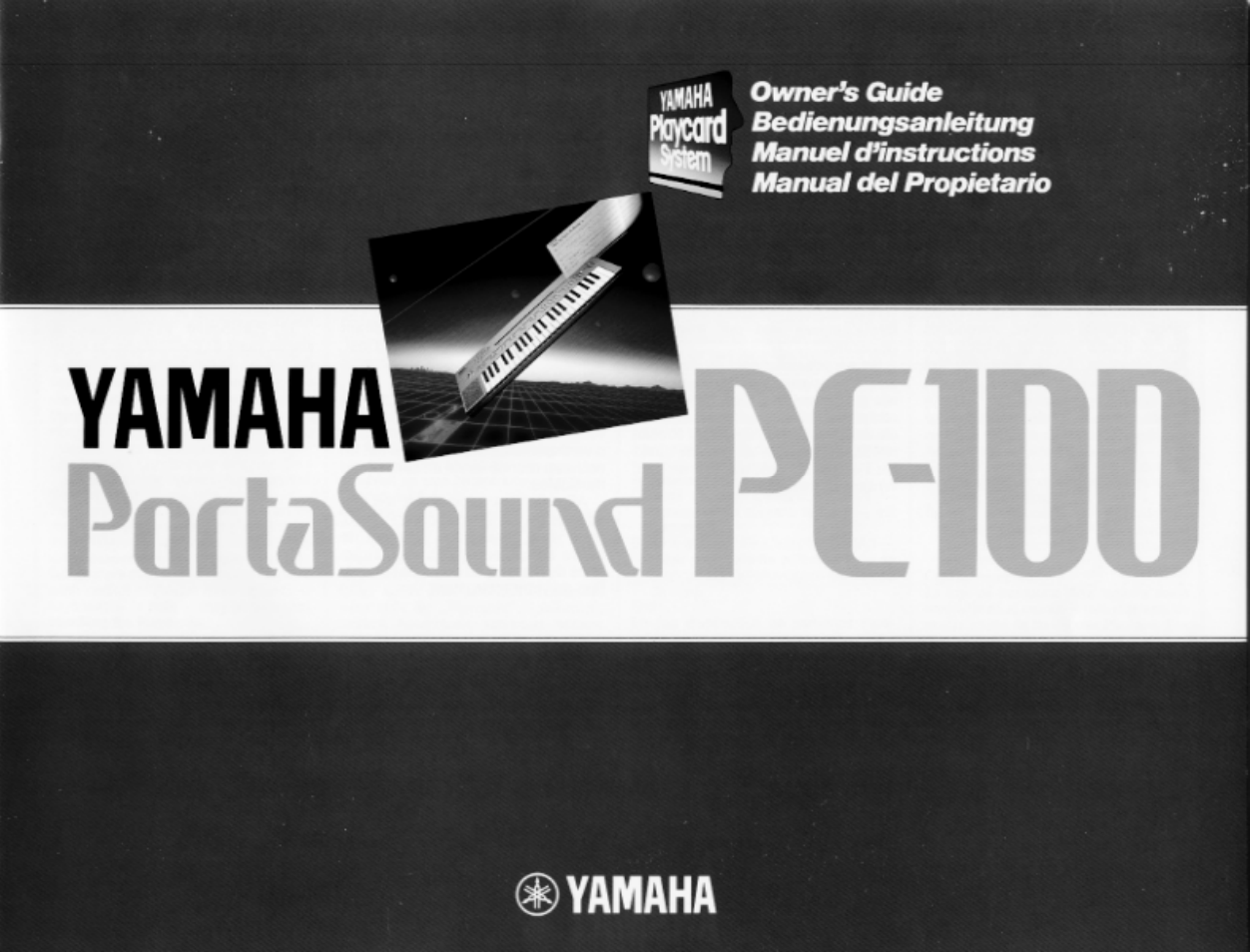 Yamaha PC-100 User Manual | 28 pages