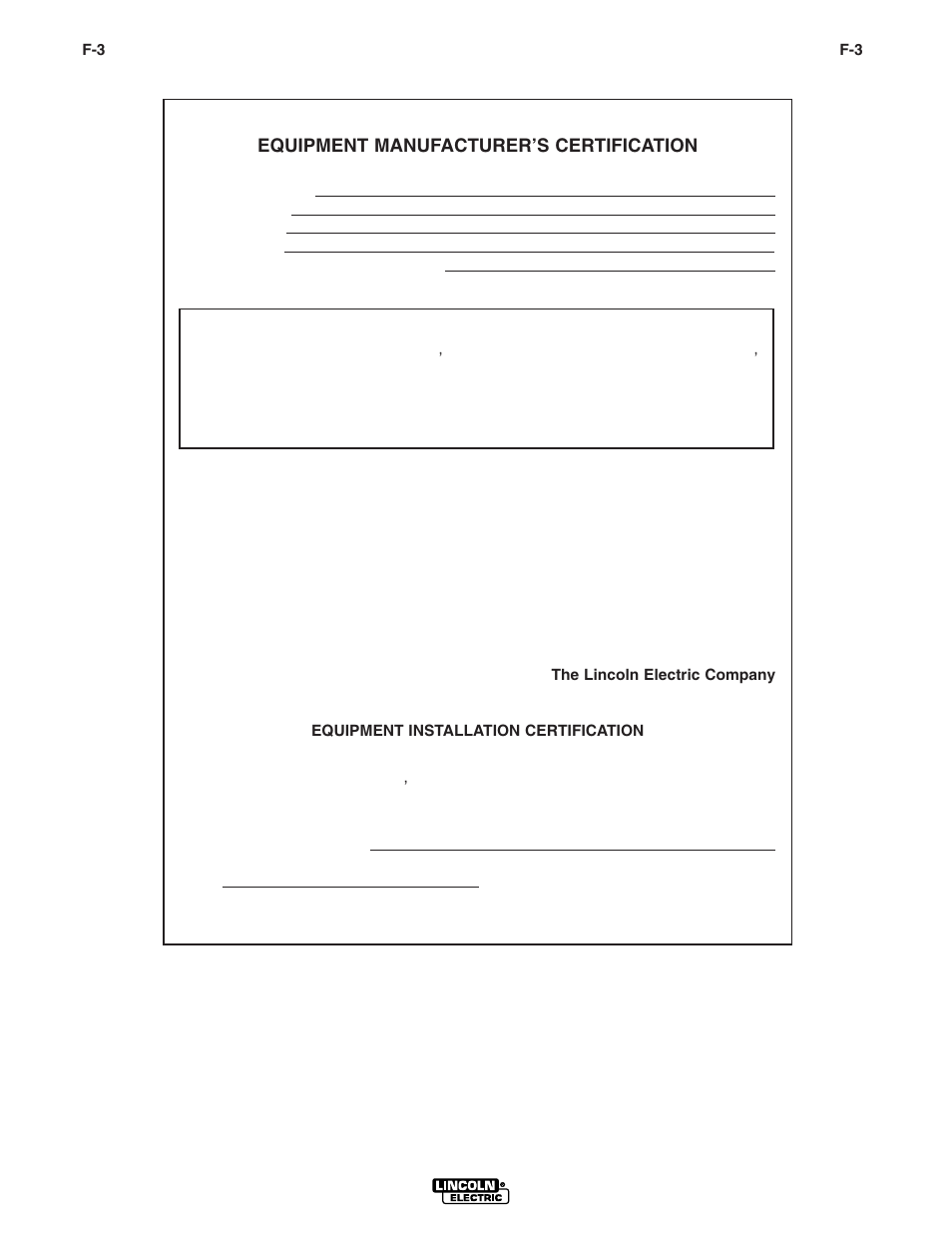 Lincoln Electric IM467 SQUARE WAVE TIG 355 User Manual | Page 48 / 52