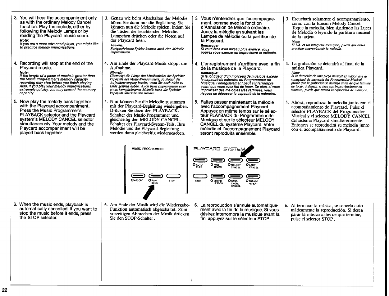 Yamaha PCR-800 User Manual | Page 24 / 35