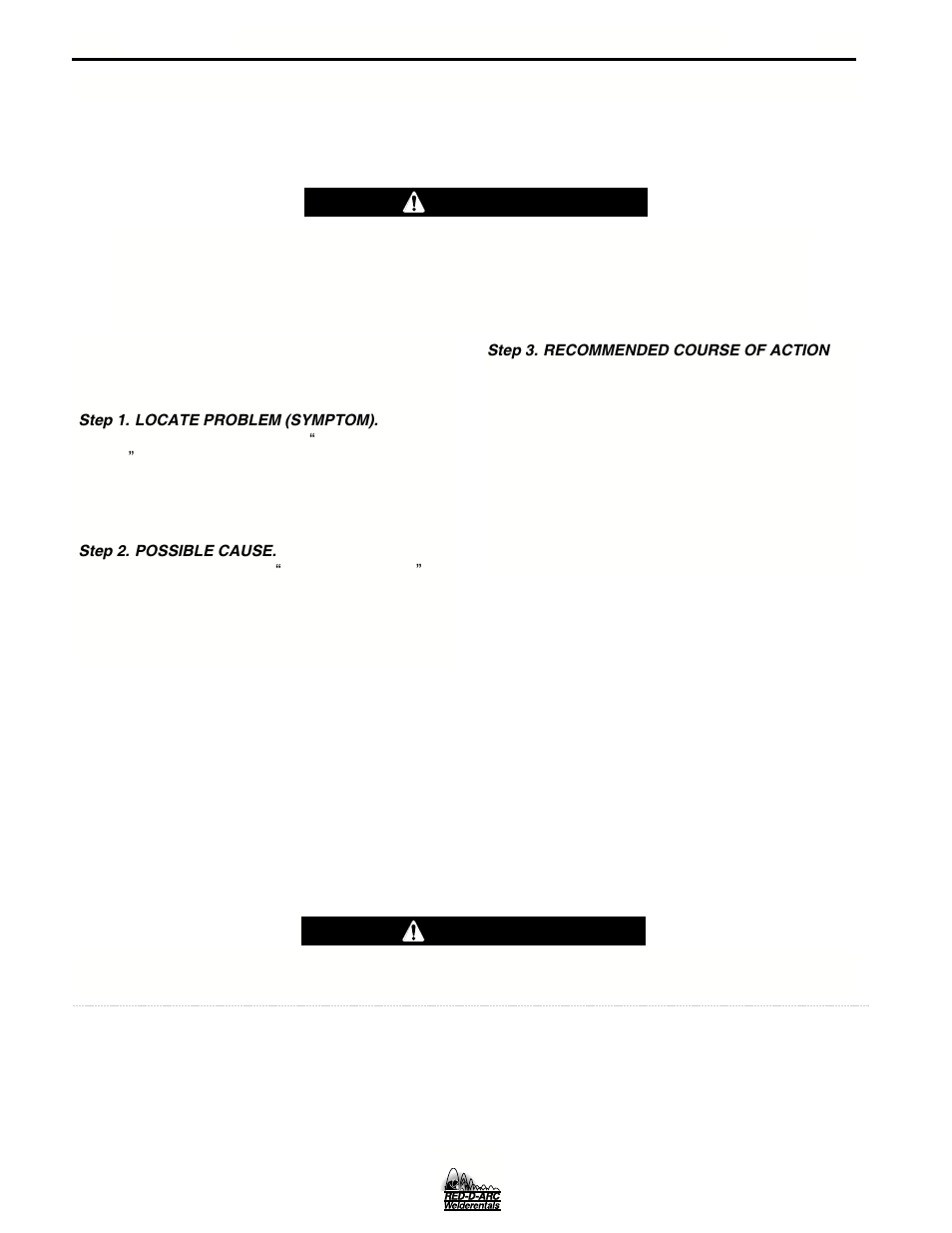 Troubleshooting, Caution, How to use troubleshooting guide | Warning | Lincoln Electric IM676 RED-D-ARC PM 255 User Manual | Page 26 / 38