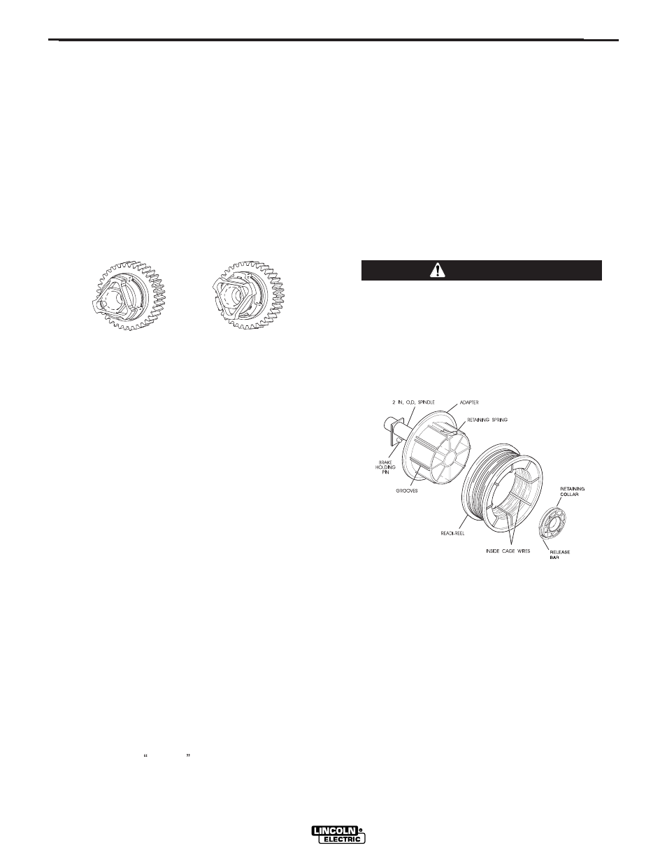 Operation, Wire reel loading - readi-reels, spools or coils | Lincoln Electric IM736 POWER MIG 300 User Manual | Page 20 / 48