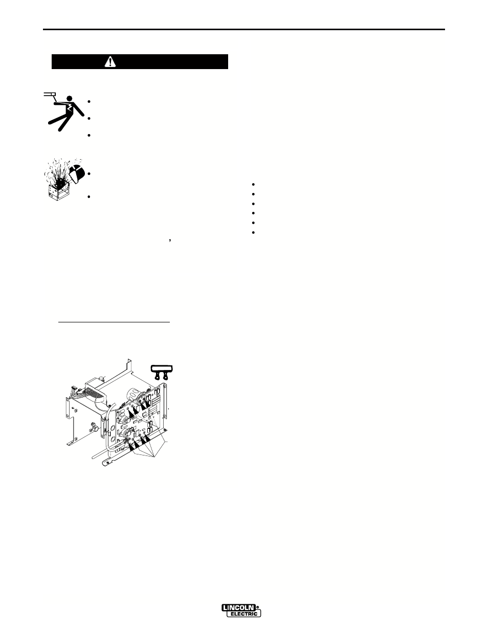 Maintenance, Safety precautions, Warning | Lincoln Electric IM708 INVERTEC V350-PRO (CE) User Manual | Page 20 / 38