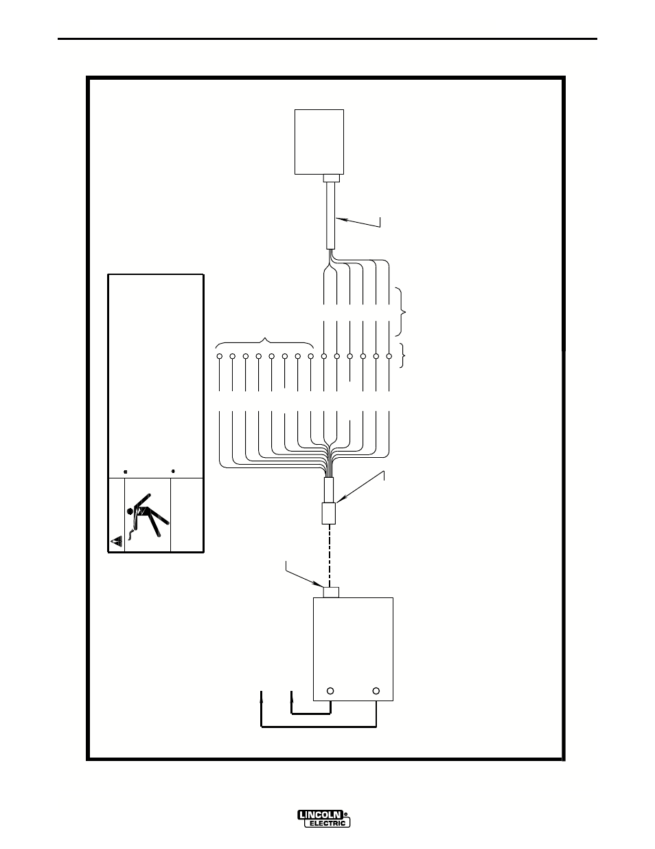 Diagrams, V350-pro (ce), Warning | Lincoln Electric IM708 INVERTEC V350-PRO (CE) User Manual | Page 28 / 38