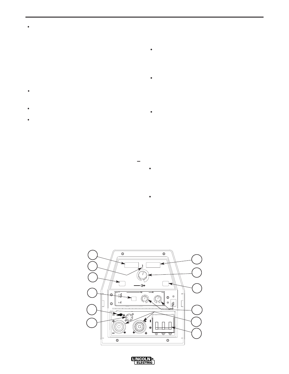 Operation, Hidden middle control panel – process set up panel | Lincoln Electric IM743 INVERTEC V350-PIPE User Manual | Page 13 / 36