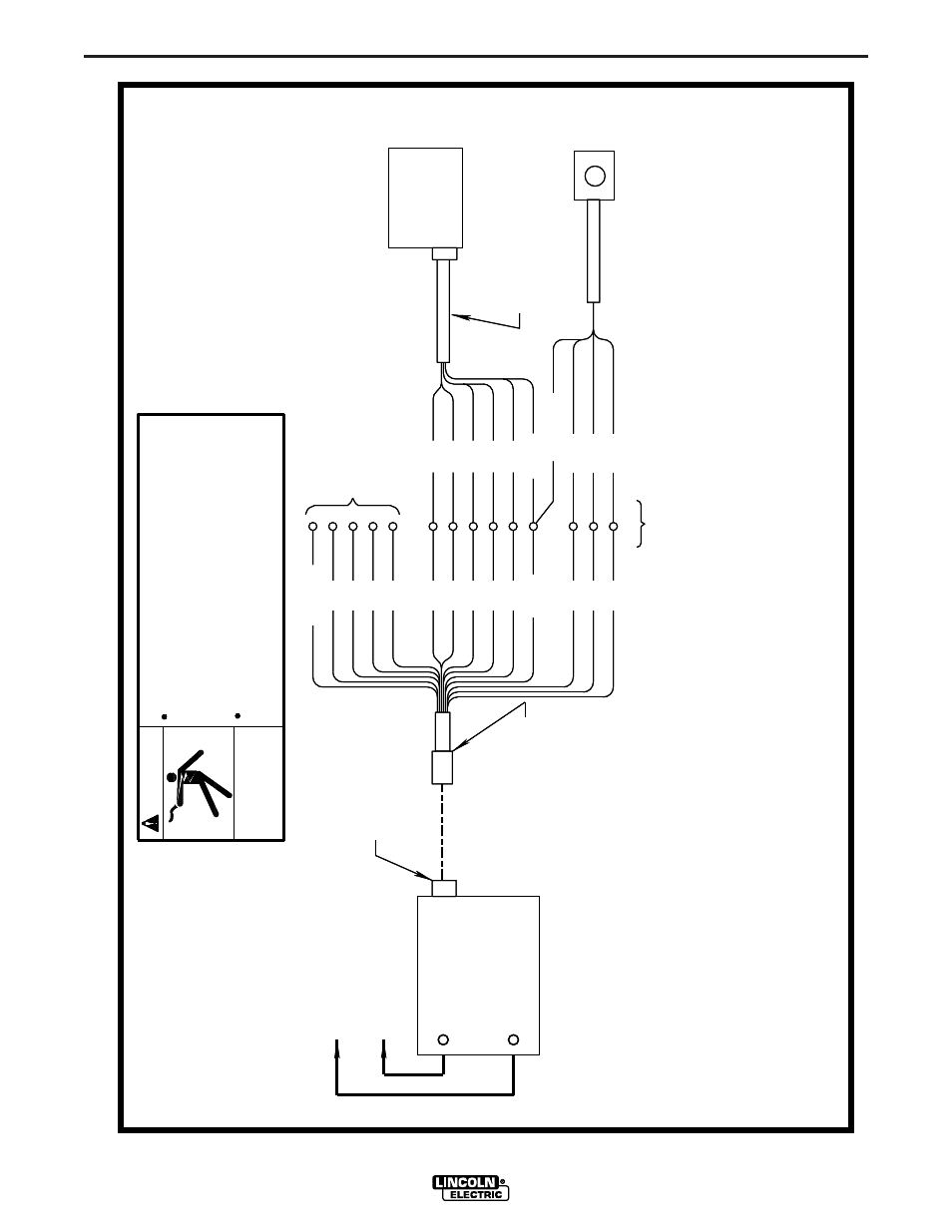 Diagrams, K867 plug to ln-7 - connection diagram | Lincoln Electric IM743 INVERTEC V350-PIPE User Manual | Page 24 / 36