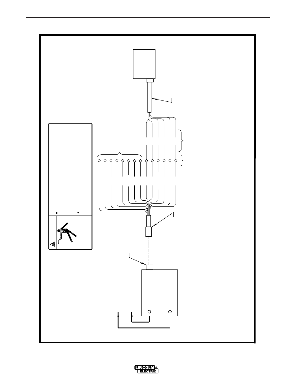 Diagrams, V350-pipe, Warning | Lincoln Electric IM743 INVERTEC V350-PIPE User Manual | Page 25 / 36