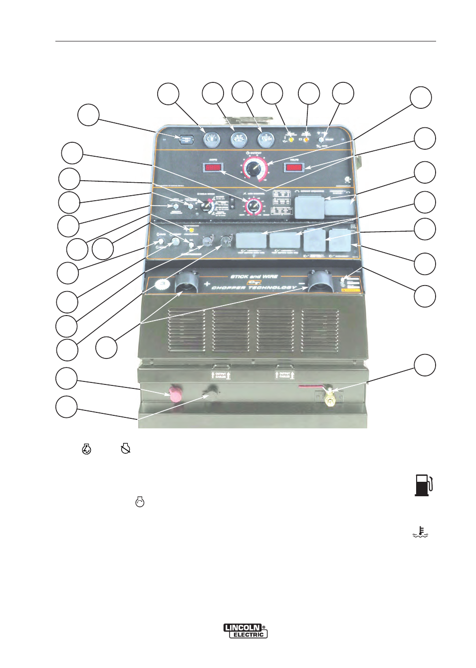 Operation | Lincoln Electric IM826 AIR VANTAGE 500 CUMMINS User Manual | Page 19 / 51