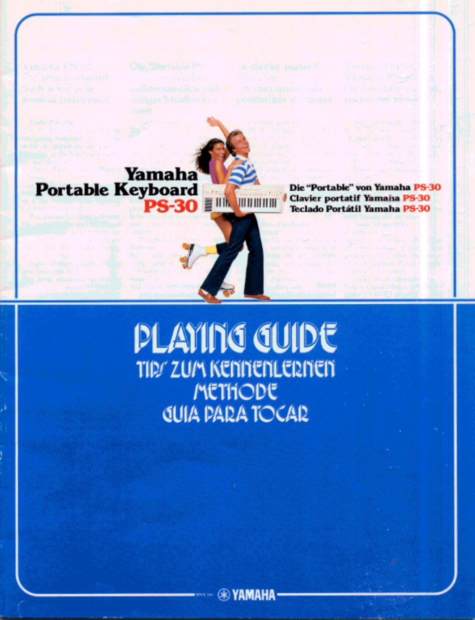 Yamaha PS-30 User Manual | 24 pages