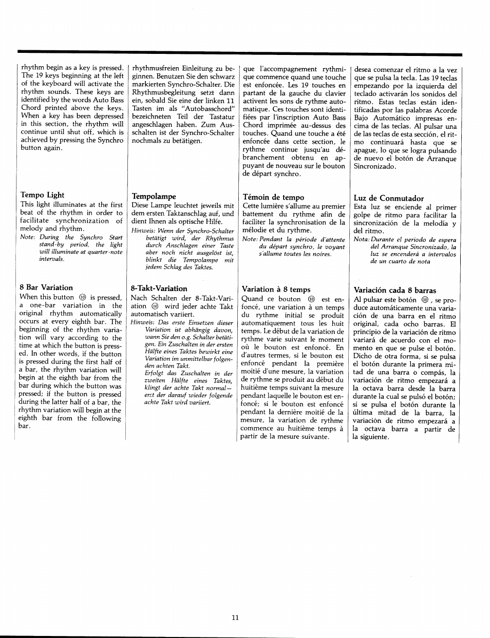 Yamaha PS-30 User Manual | Page 13 / 24