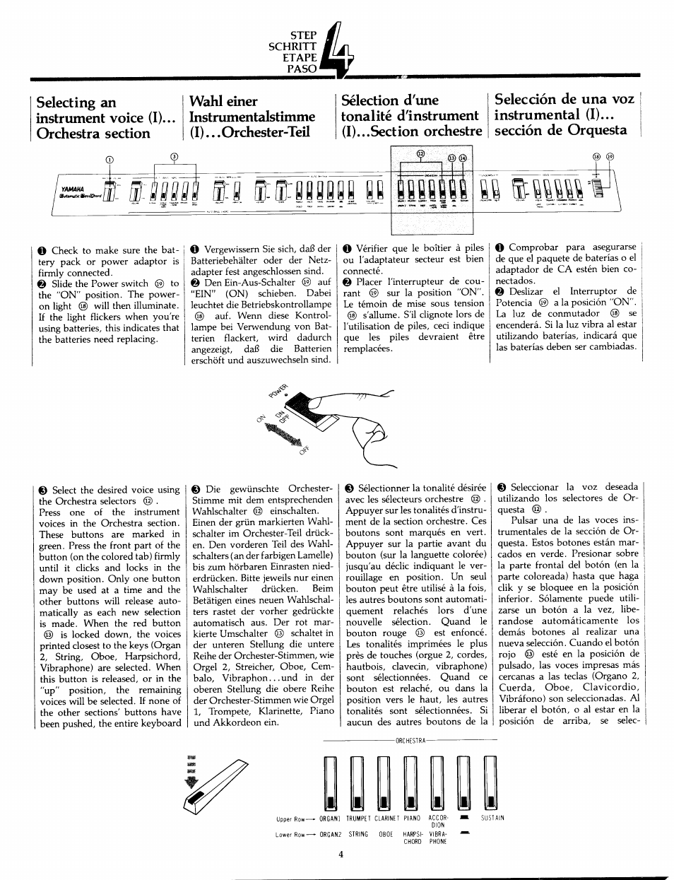 Yamaha PS-30 User Manual | Page 6 / 24