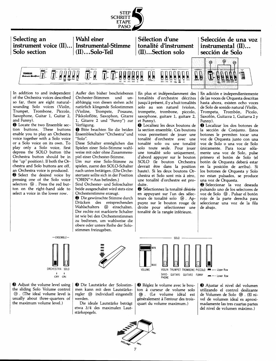 Li p | Yamaha PS-30 User Manual | Page 9 / 24