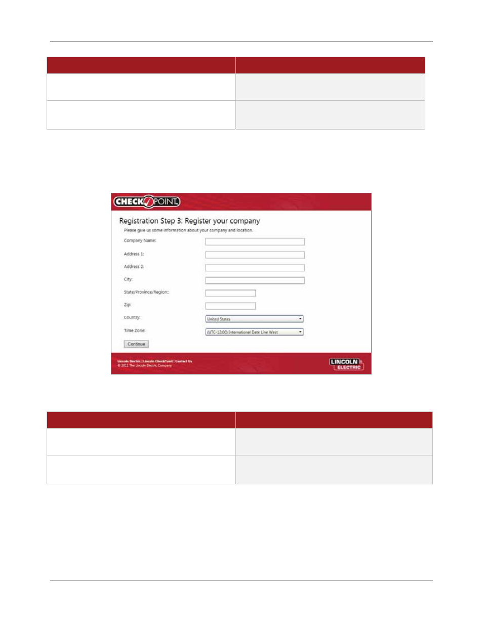 Register your company | Lincoln Electric IM8000 CHECKPOINT User Manual | Page 37 / 176