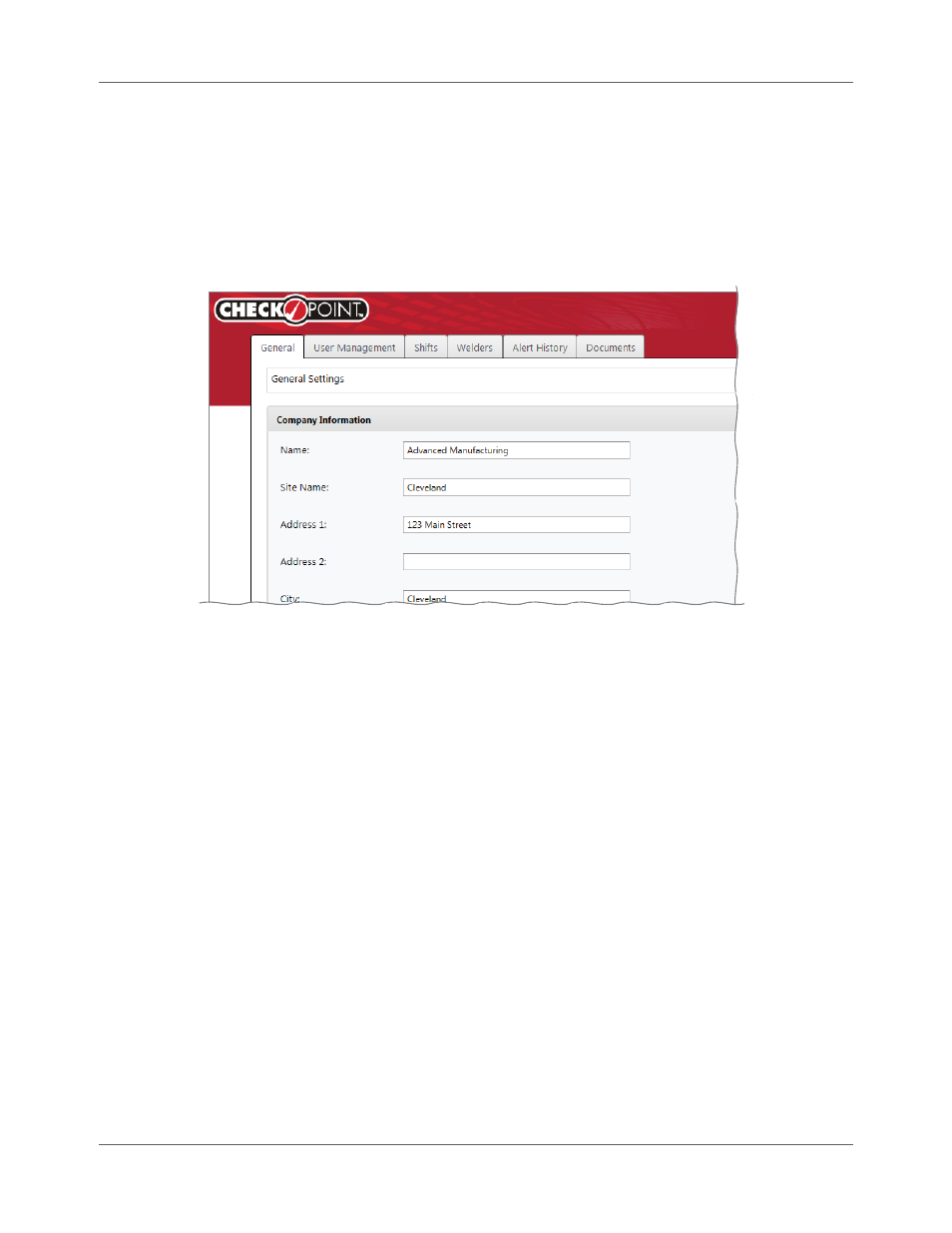 General tab | Lincoln Electric IM8000 CHECKPOINT User Manual | Page 43 / 176