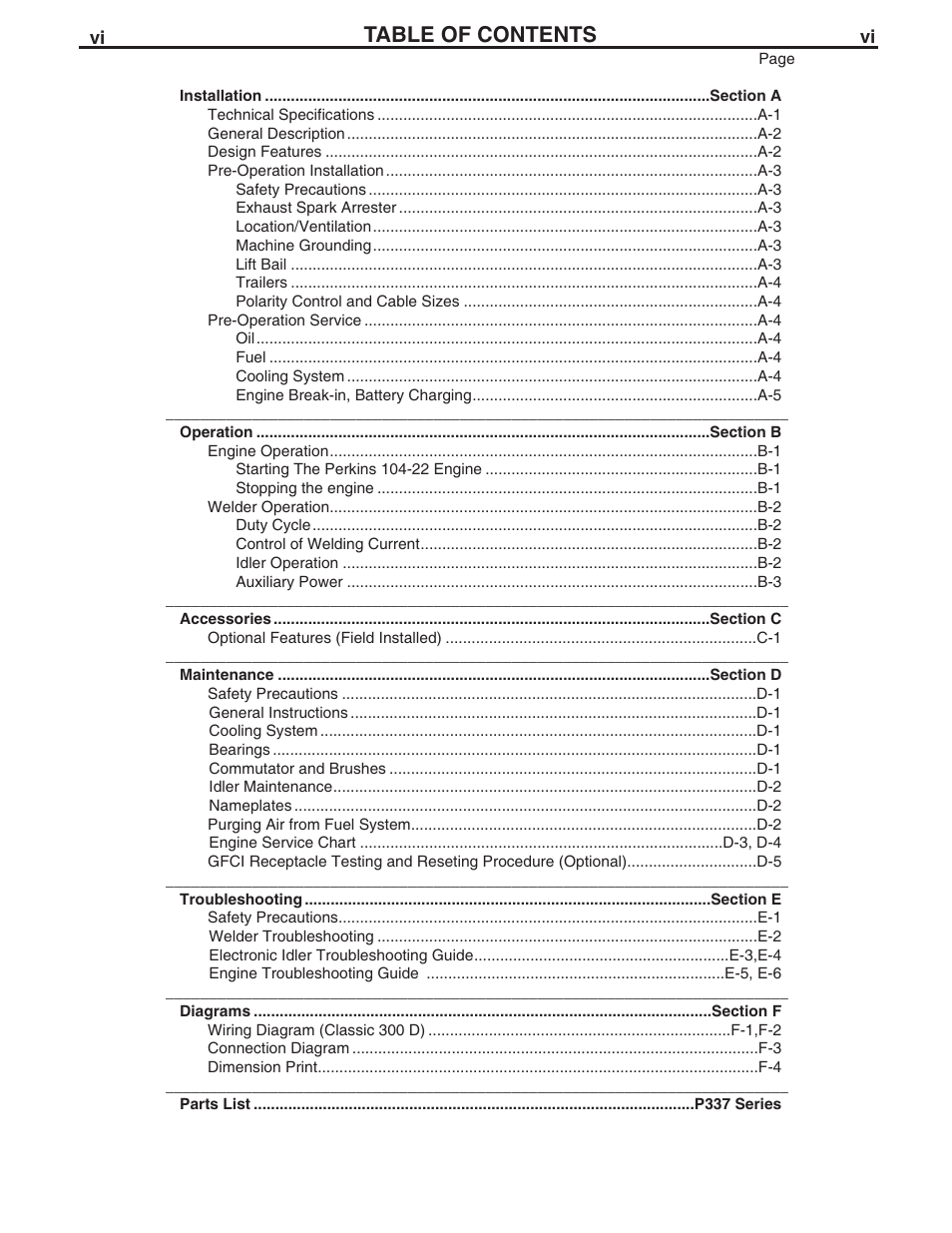 Lincoln Electric IM631 CLASSIC 300 D User Manual | Page 7 / 34