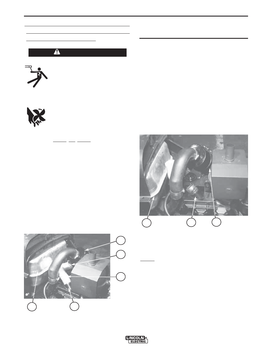 Operation, Warning | Lincoln Electric IM514 CLASSIC I User Manual | Page 15 / 60