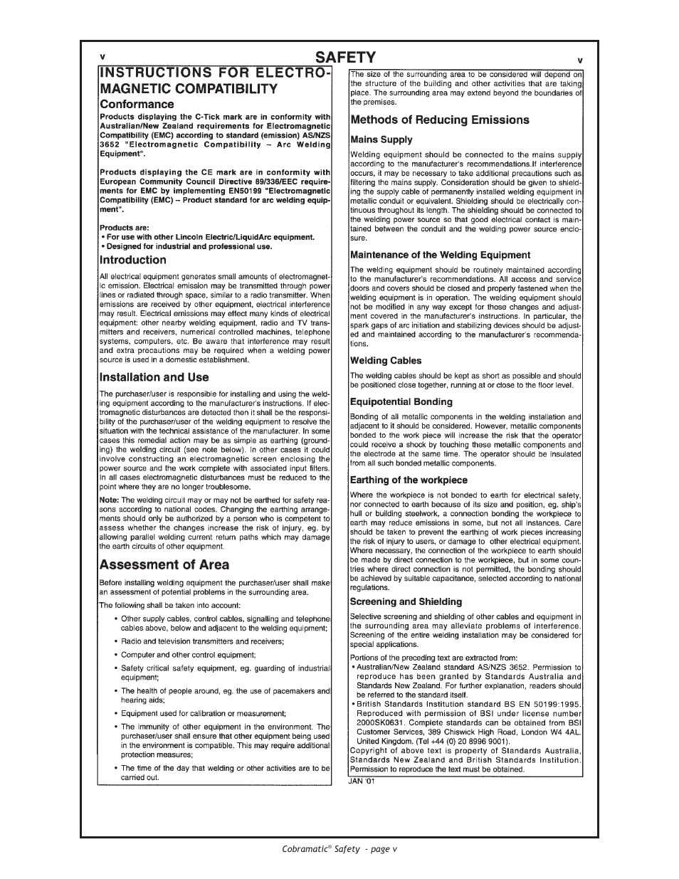 Lincoln Electric IM775 Cobramatic K2259-1 User Manual | Page 9 / 44