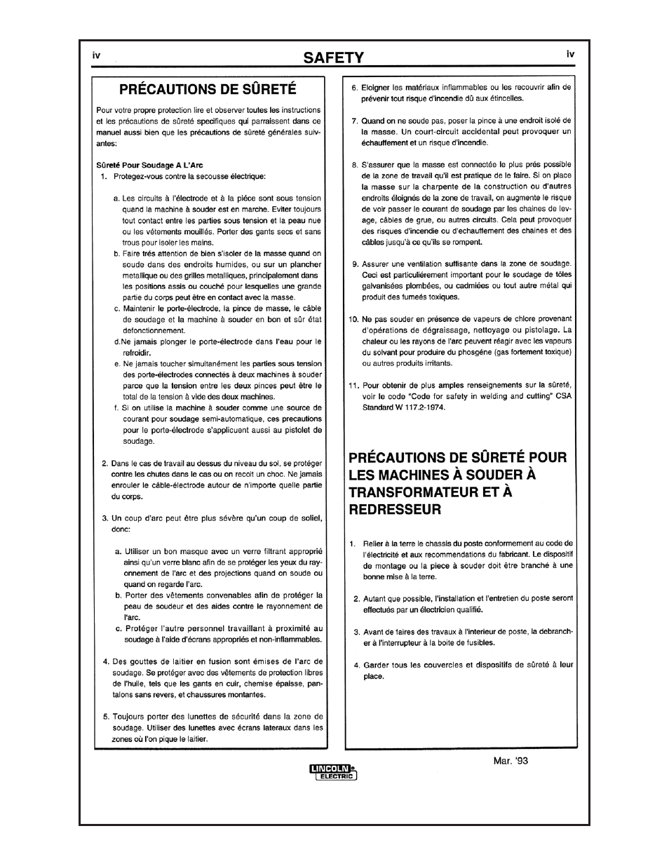 Lincoln Electric IM774 CobraMAX K2252-1 & K2252-2 User Manual | Page 8 / 28