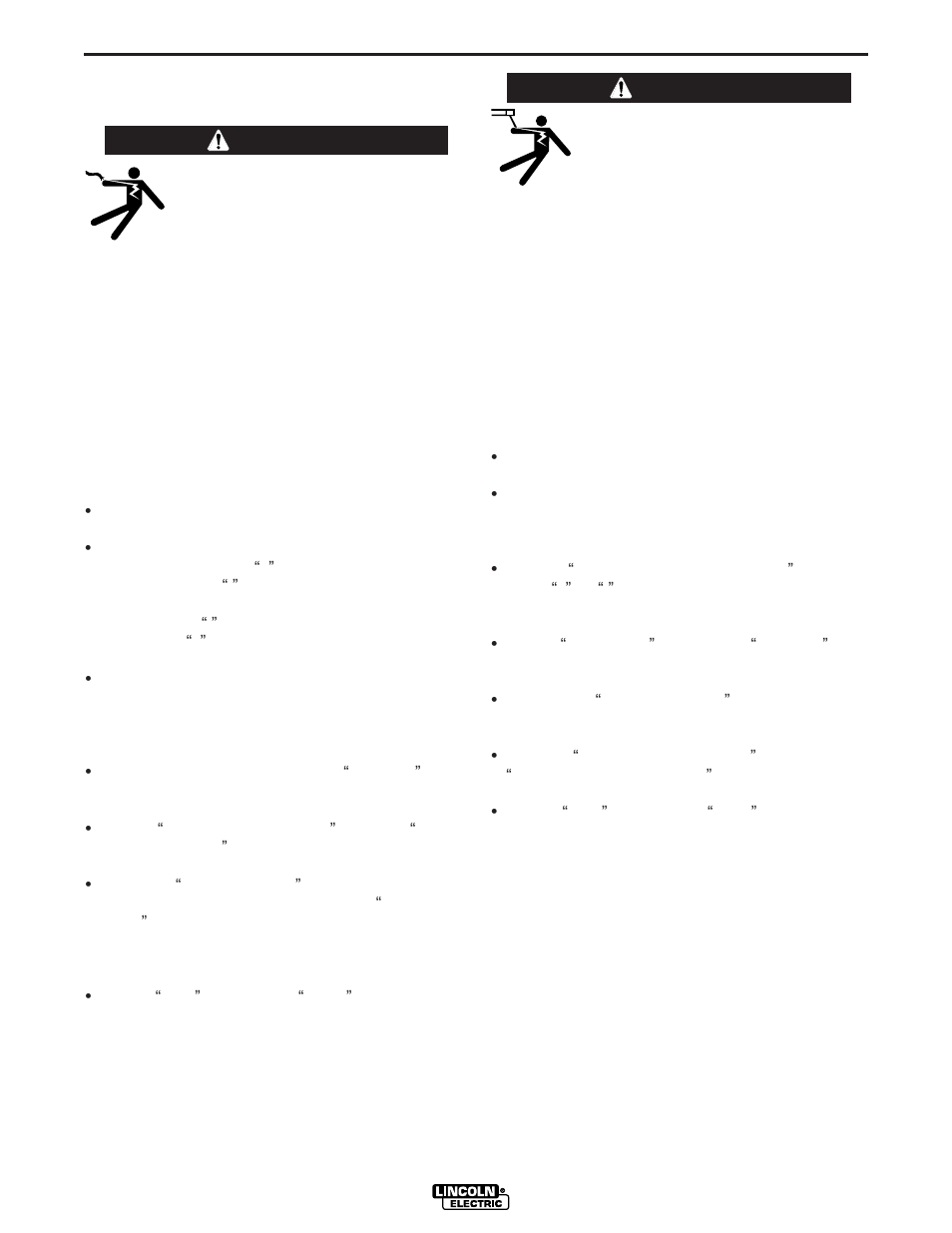 Installation, Connection of lincoln electric wire feeders, Warning caution | Lincoln Electric IM700 Commander 300 User Manual | Page 16 / 60