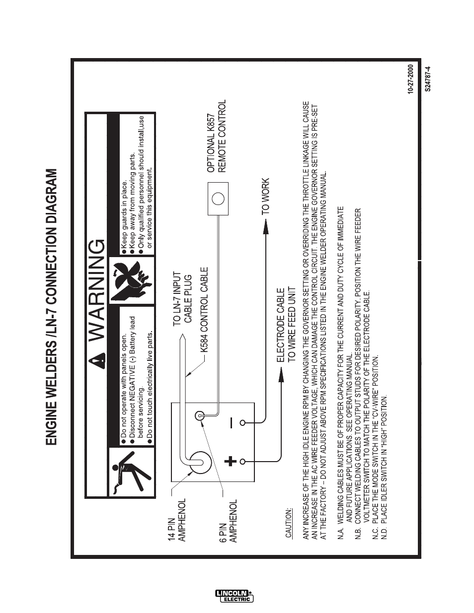 Diagrams | Lincoln Electric IM700 Commander 300 User Manual | Page 45 / 60