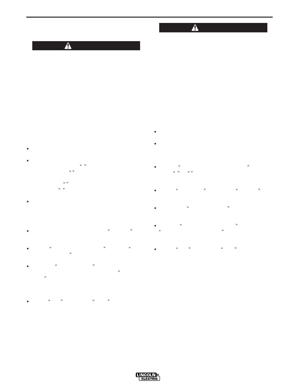 Installation, Connection of lincoln electric wire feeders, Warning caution | Lincoln Electric IM699 Commander 500 User Manual | Page 16 / 56