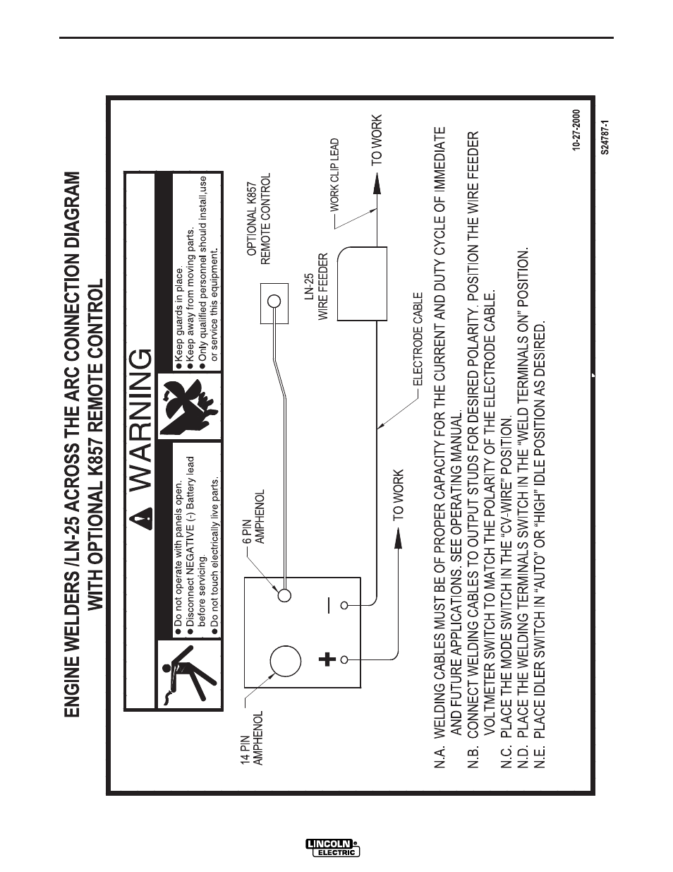 Lincoln Electric IM699 Commander 500 User Manual | Page 45 / 56