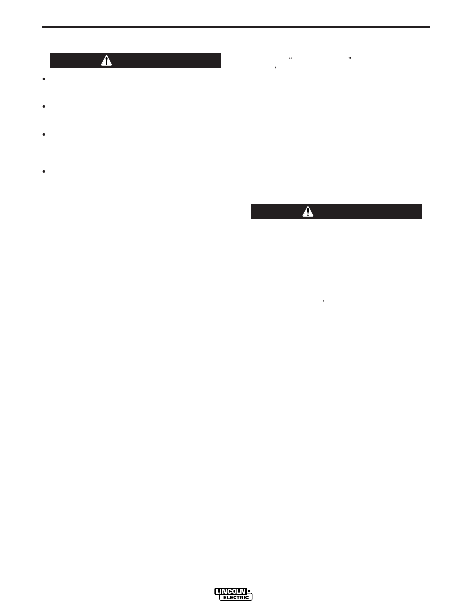 Maintenance, Safety precautions, Routine and periodic maintenance | Engine maintenance, Warning caution | Lincoln Electric IM763 Commander 500 User Manual | Page 30 / 56