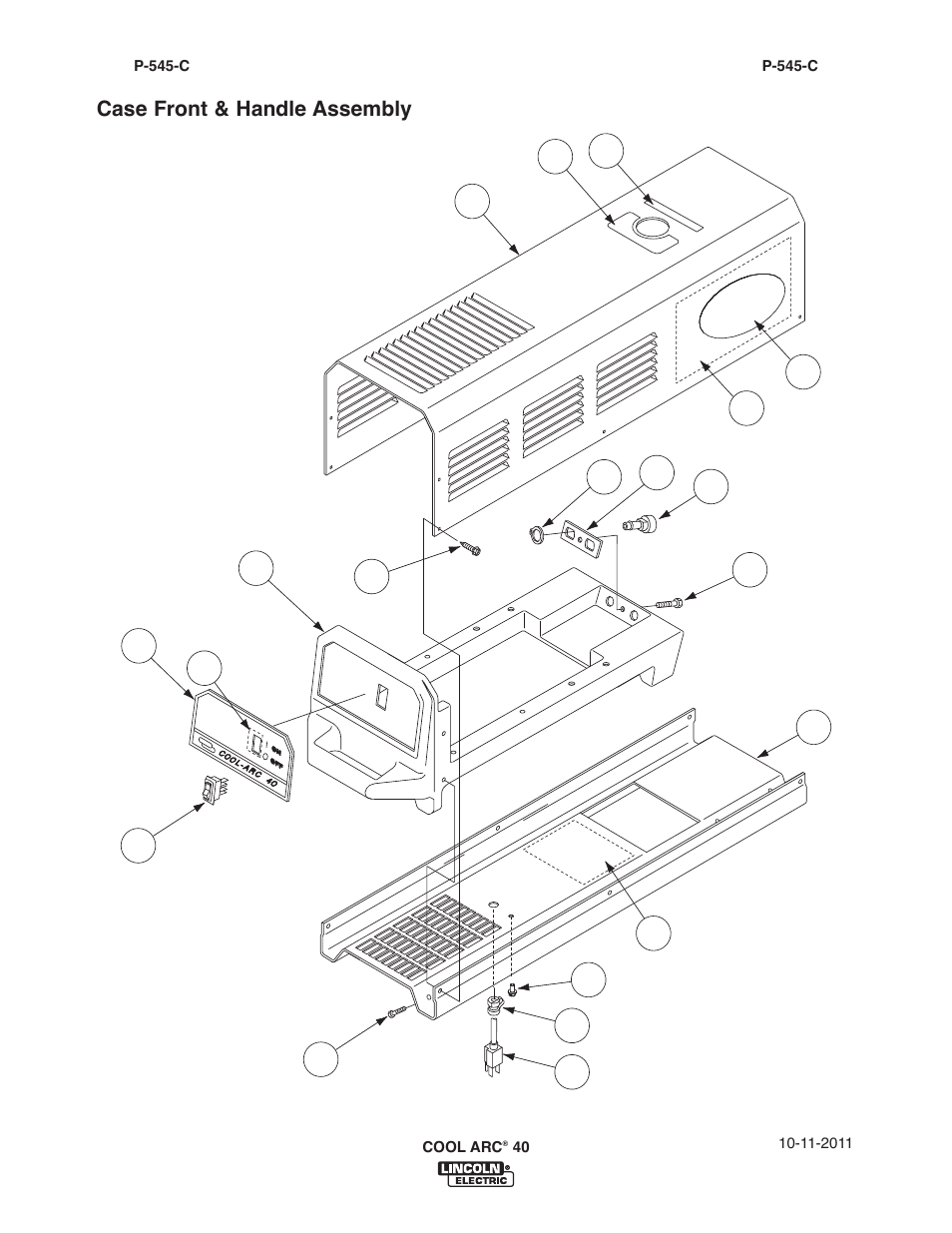 Lincoln Electric IM911 COOL ARC 40 STAND ALONE User Manual | Page 28 / 32