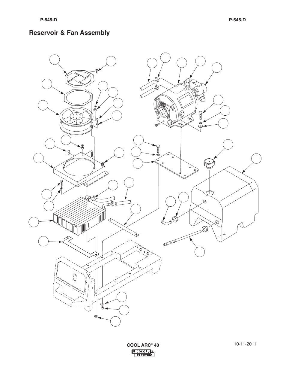 Lincoln Electric IM911 COOL ARC 40 STAND ALONE User Manual | Page 30 / 32