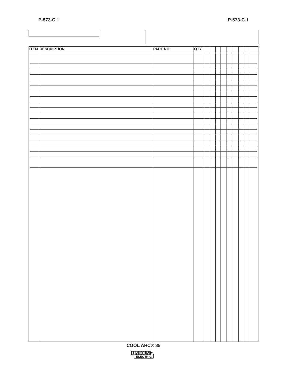 Lincoln Electric IM959 COOL ARC 35 User Manual | Page 21 / 24