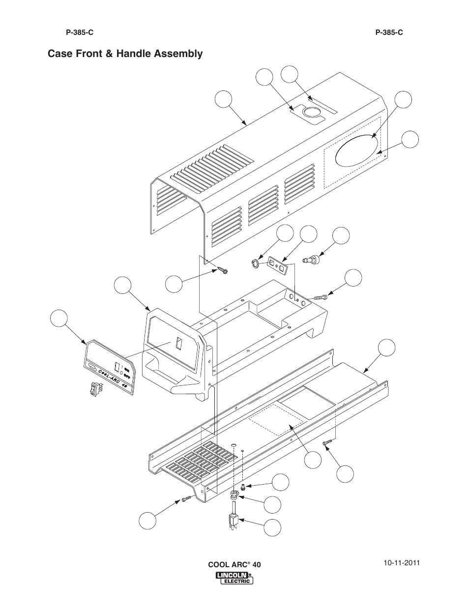 Lincoln Electric IM696 COOL ARC 40 STAND ALONE User Manual | Page 28 / 36