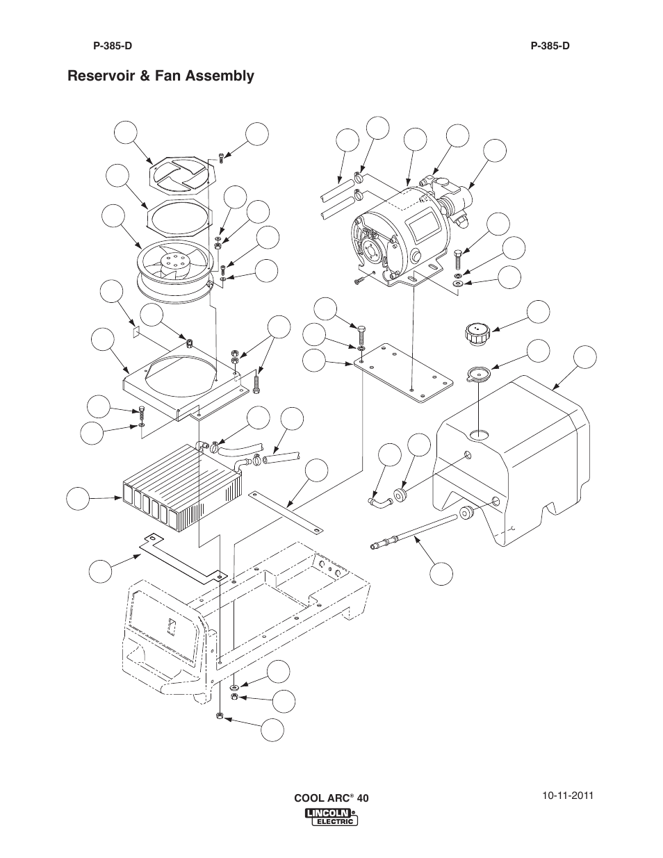 Lincoln Electric IM696 COOL ARC 40 STAND ALONE User Manual | Page 30 / 36