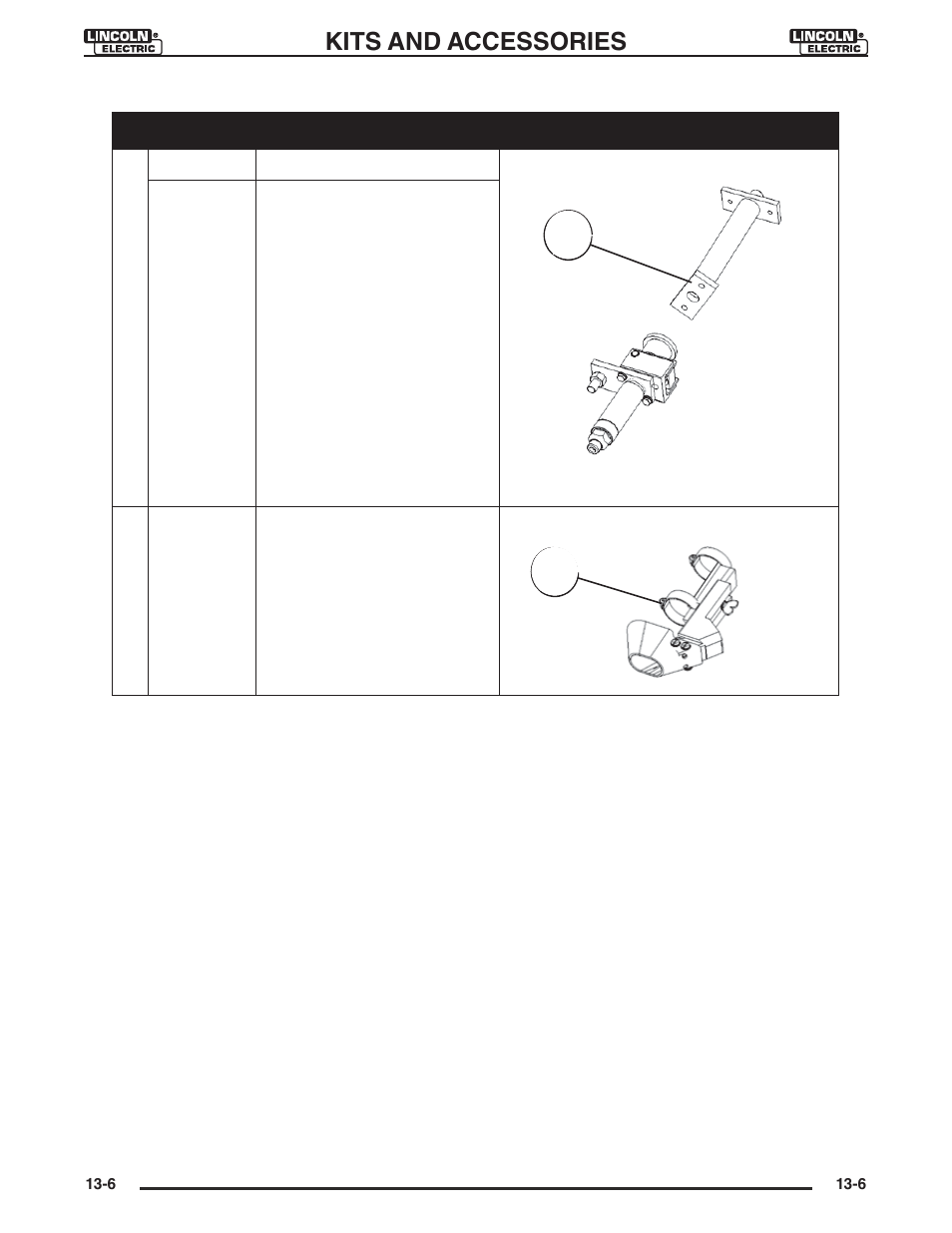 Kits and accessories | Lincoln Electric IM946 CRUISER Digital Tractor User Manual | Page 123 / 128