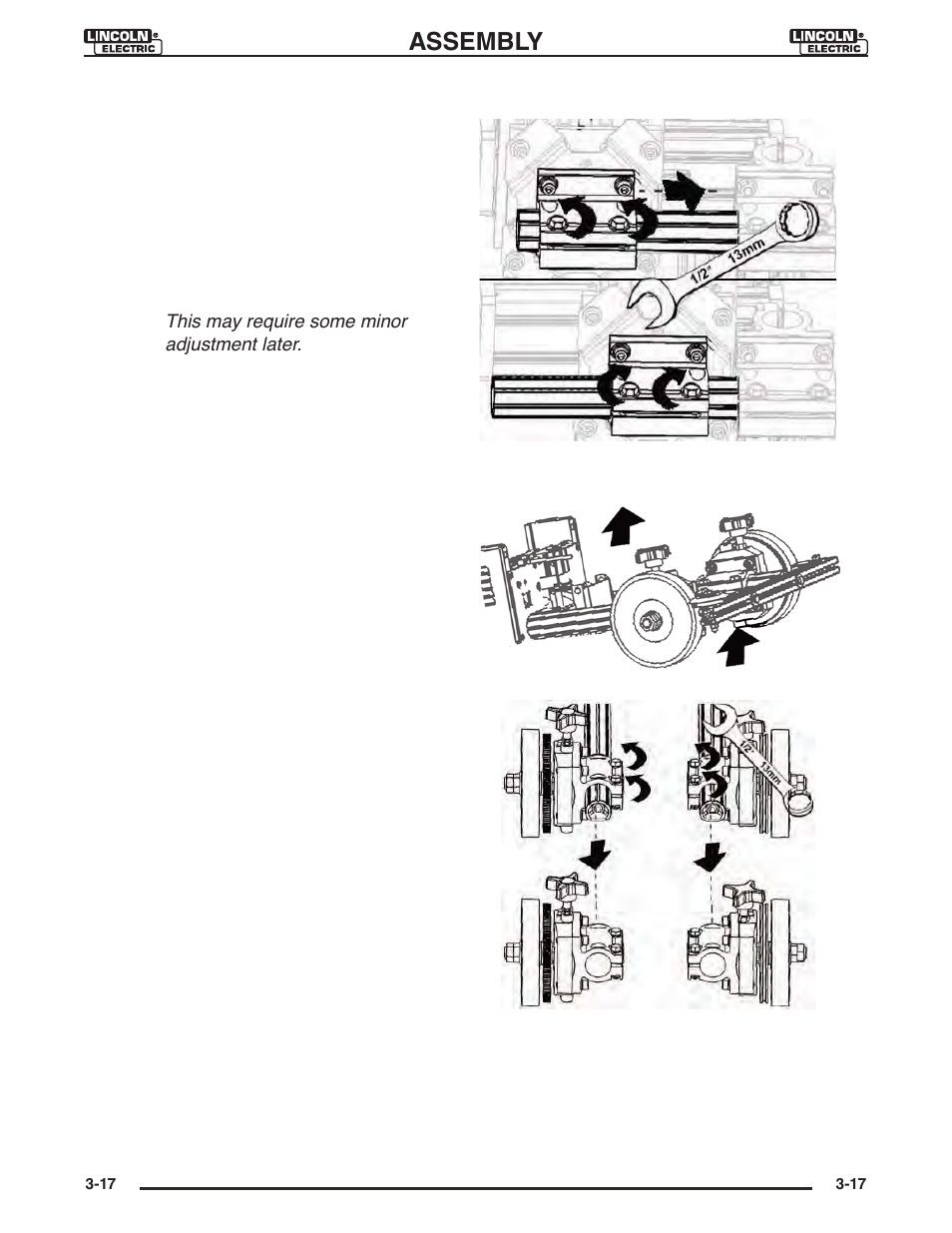 Assembly | Lincoln Electric IM946 CRUISER Digital Tractor User Manual | Page 36 / 128