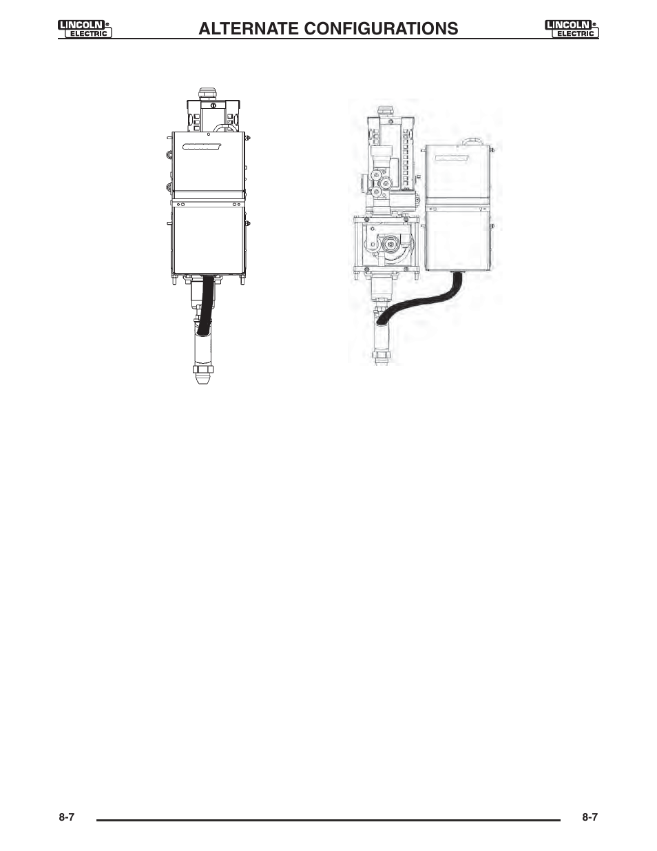 Alternate configurations | Lincoln Electric IM946 CRUISER Digital Tractor User Manual | Page 66 / 128