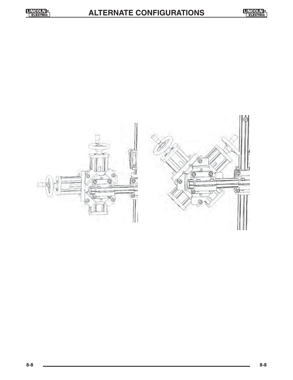 Slide positions, Alternate configurations | Lincoln Electric IM946 CRUISER Digital Tractor User Manual | Page 67 / 128