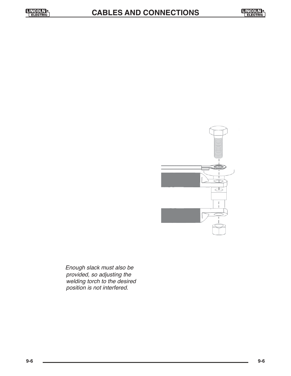 Cables and connections | Lincoln Electric IM946 CRUISER Digital Tractor User Manual | Page 73 / 128