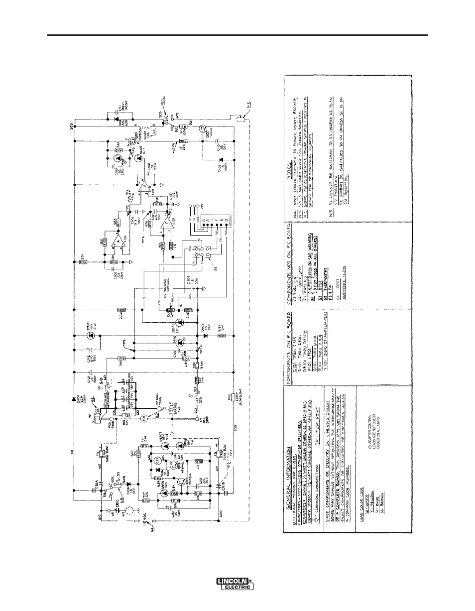 Diagrams, Cv adapter | Lincoln Electric IM852 CV ADAPTER User Manual | Page 24 / 30