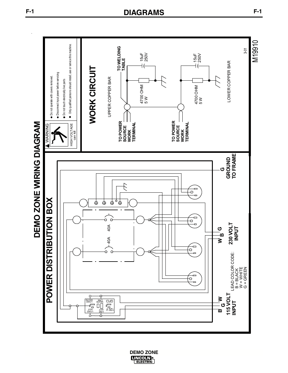 Diagrams | Lincoln Electric IM722 Demo Zone K1854-2 and K1854-3 User Manual | Page 18 / 22