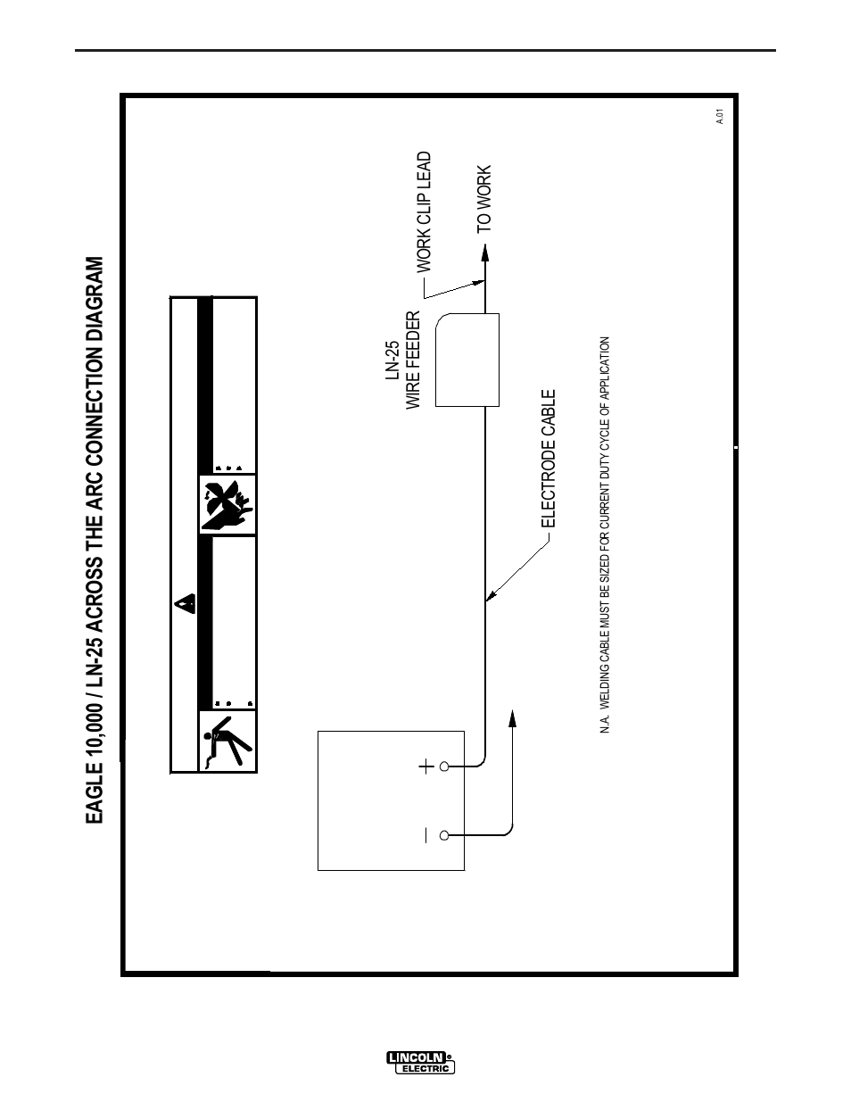 Wa rni ng, Diagrams | Lincoln Electric IM830 EAGLE 10,000 User Manual | Page 31 / 36