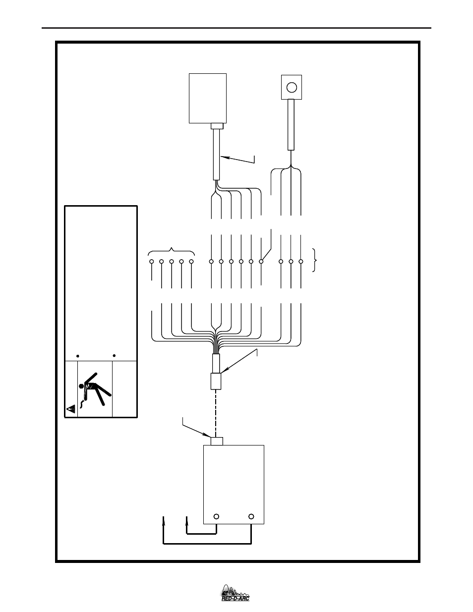 Diagrams, K867 plug to ln-7 - connection diagram | Lincoln Electric IM678 RED-D-ARC EX350i User Manual | Page 25 / 35