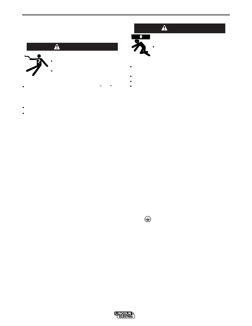 Installation, Safety precautions select suitable location, Warning | Lincoln Electric IM770 IDEALARC CV-525 User Manual | Page 11 / 36